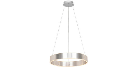 LED-HÄNGELEUCHTE Otis 63/64/150 cm   - Alufarben, Design, Metall (63/64/150cm) - Dieter Knoll