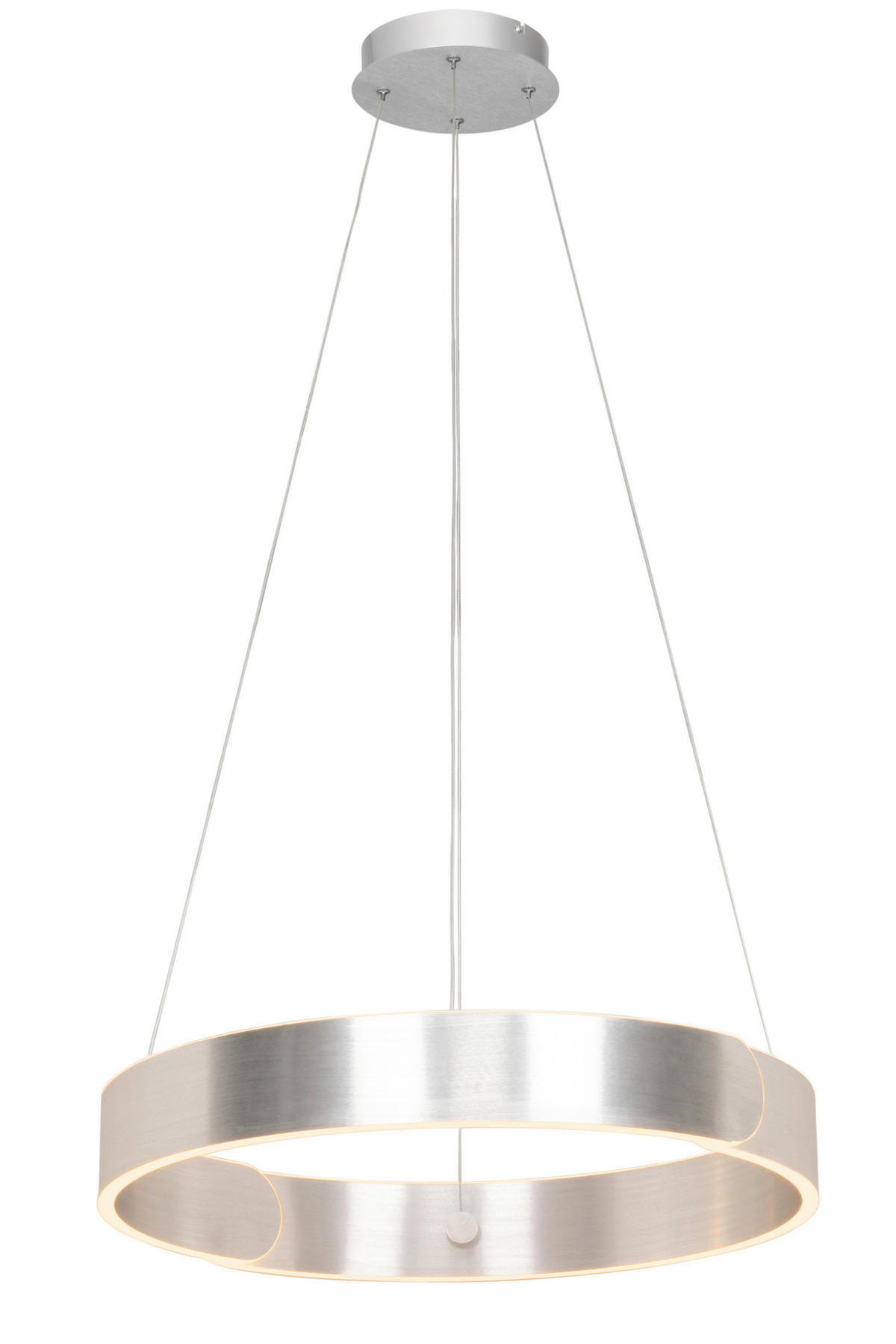 ZÁVESNÉ LED SVIETIDLO, 63/64/150 cm  - hliníková, Design, kov (63/64/150cm) - Dieter Knoll