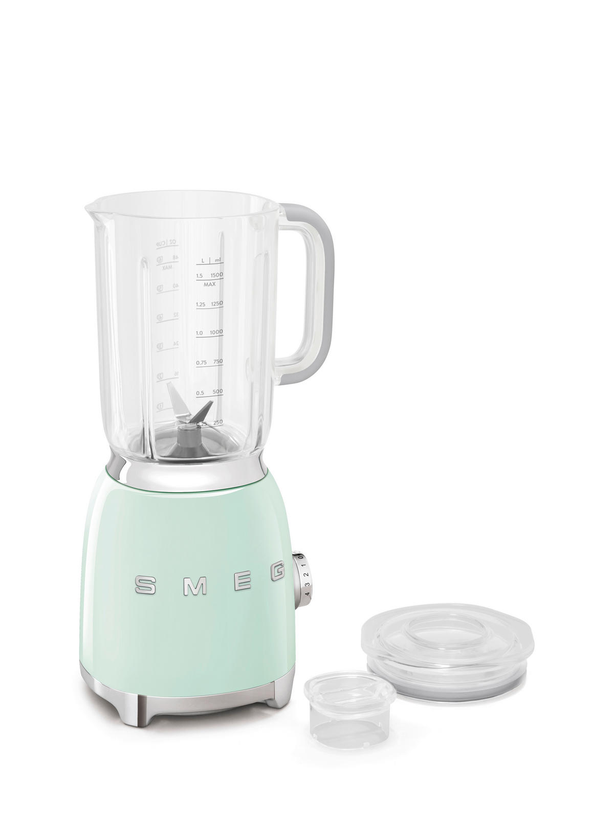 STANDMIXER 50's Style  - Pastellgrün, Trend, Metall (19.7/39.7/16.3cm) - SMEG