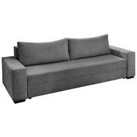 SCHLAFSOFA in Cord Dunkelgrau  - Dunkelgrau/Schwarz, Konventionell, Kunststoff/Textil (240/72/95cm) - MID.YOU