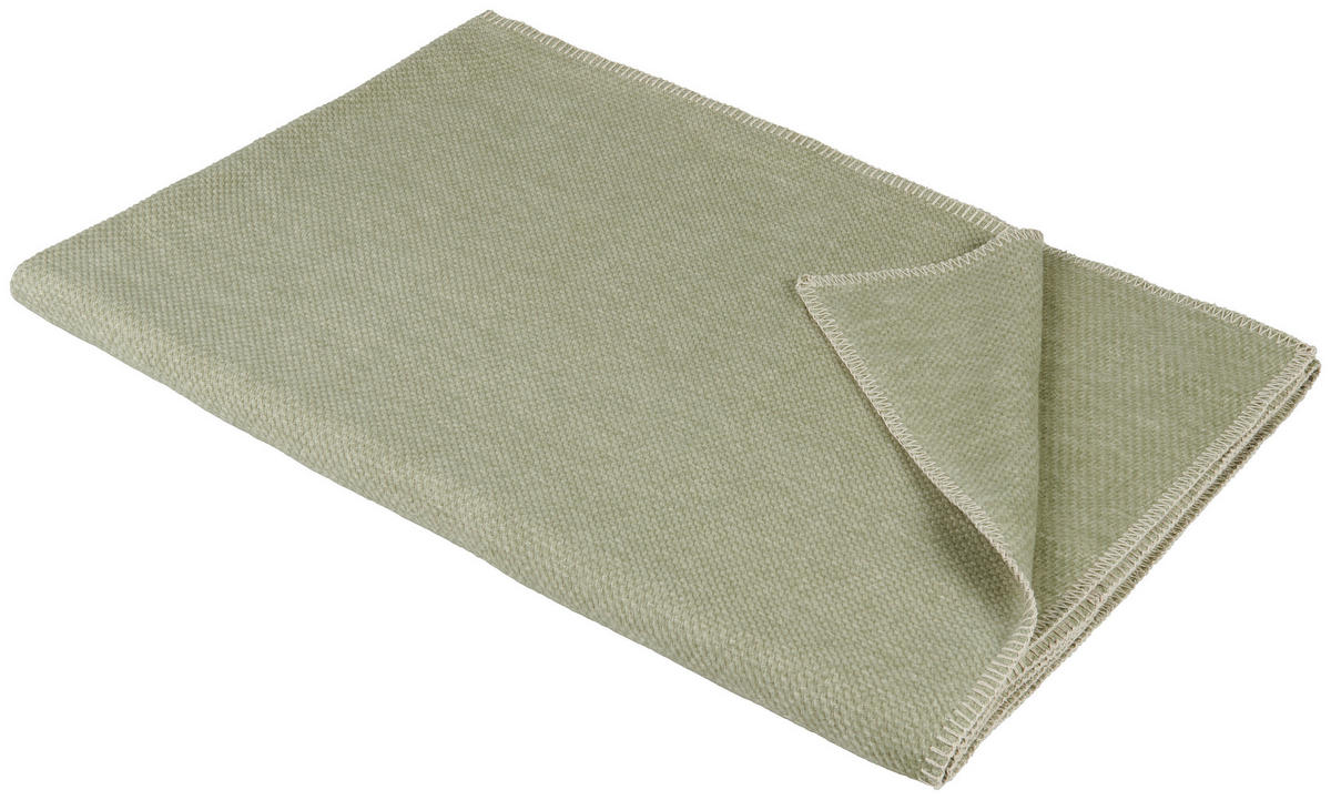 DEKORATIVNA ODEJA 140/200 cm zelena  - zelena, Konvencionalno, tekstil (140/200cm) - Bio:Vio