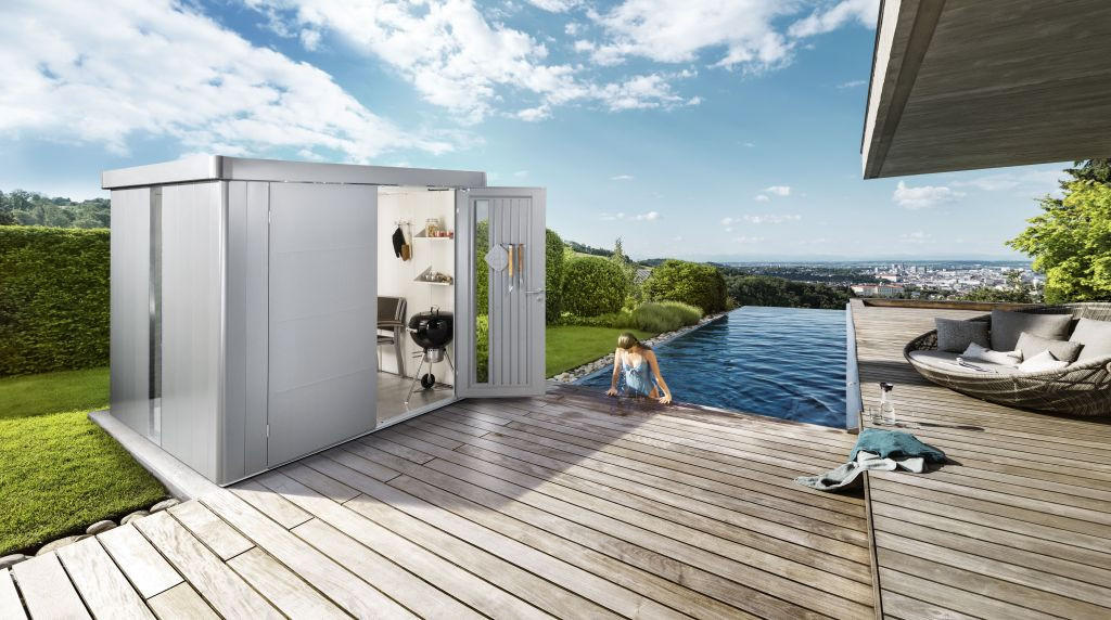 GERÄTESCHRANK 236/222/180 cm  - Design, Metall (236/222/180cm) - Biohort
