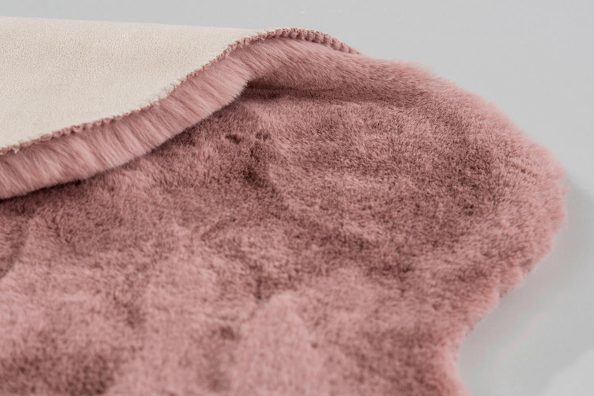 KUNSTFELL 70/110 cm Tender Altrosa  - Altrosa, KONVENTIONELL, Textil (70/110cm) - Schöner Wohnen