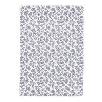 DISKHANDDUK blå, vit  - vit/blå, Basics, textil (50/70cm)