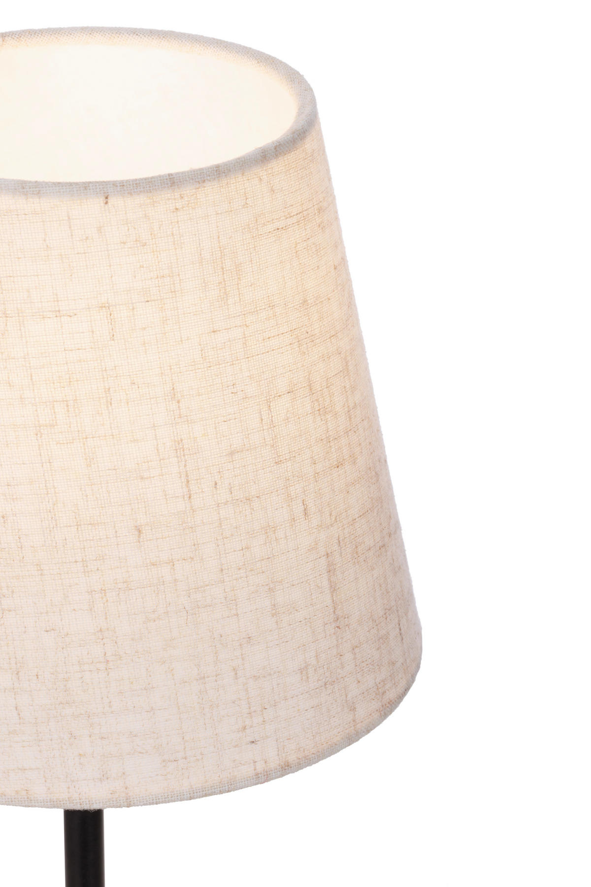 BORDSLAMPA Basic 15/29 cm   - beigebrun/svart, Klassisk, metall/textil (15/29cm) - Boxxx