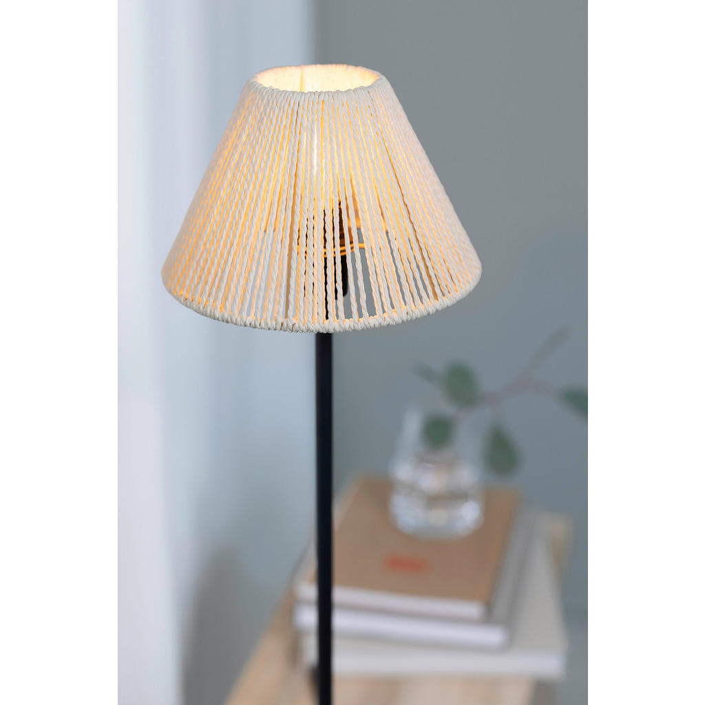 Thumbnail - Markslöjd Tischleuchte Corda, Beige, Papier, trichterförmig,trichterförmig, 61.5 cm, Wippschalter, Lampen & Leuchten, In...