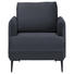 SESSEL in Textil Anthrazit - Anthrazit/Schwarz, MODERN, Textil (74/85/88cm) - Carryhome SESSEL in Textil Anthrazit - Anthrazit/Schwarz, MODERN, Textil (74/85/88cm) - Carryhome