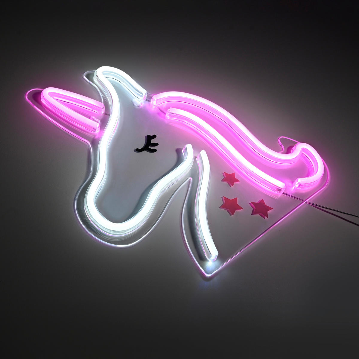 UKRASNA LED LAMPA  - višebojna, Trendi, plastika (33/1,8/33cm)