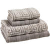 FROTTIERSET Graphitfarben 4-teilig  - Graphitfarben, Basics, Textil - Cawoe
