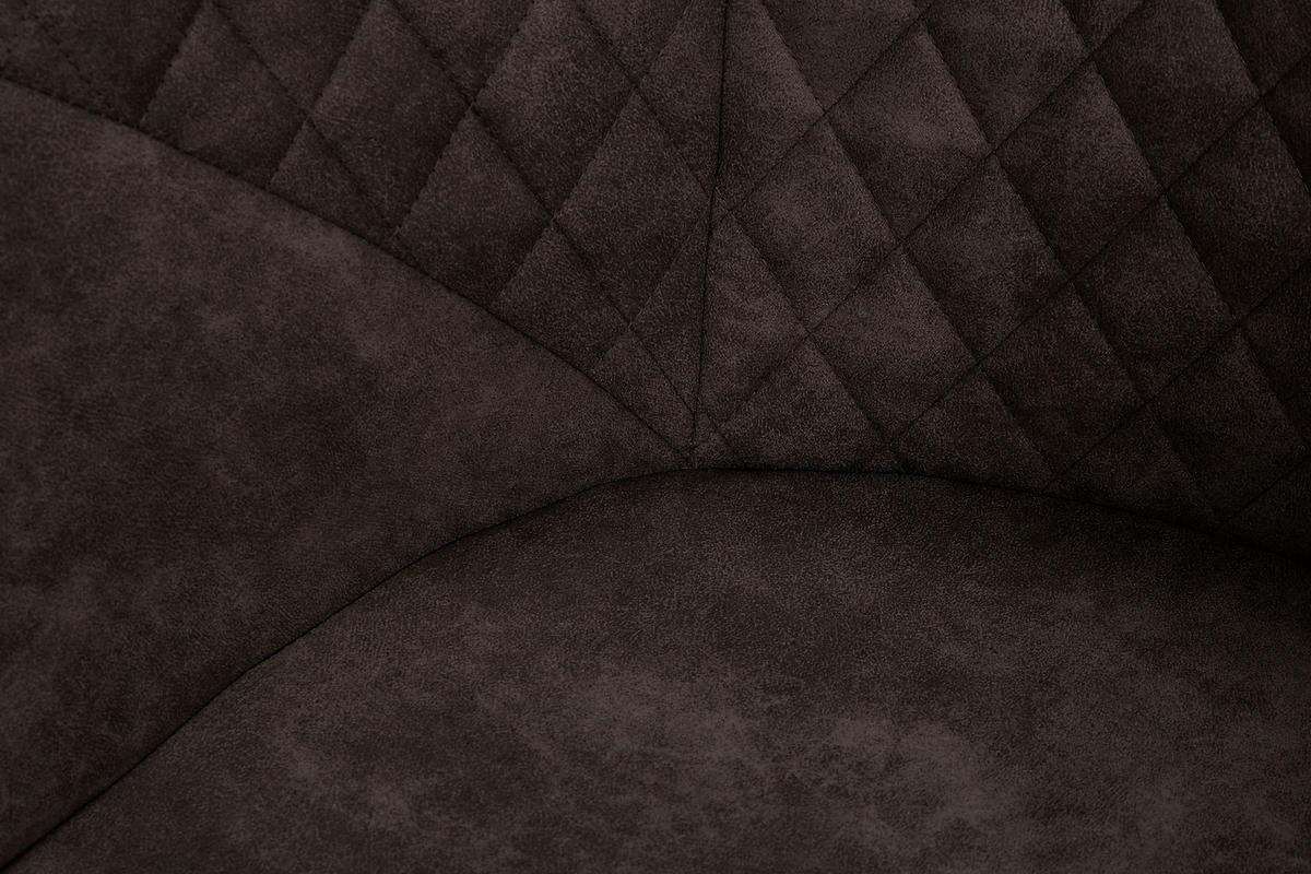 ARMLEHNSTUHL-SET 2 Stück  in  - Schwarz/Braun, MODERN, Holz/Textil (59/82/55cm) - Kayoom