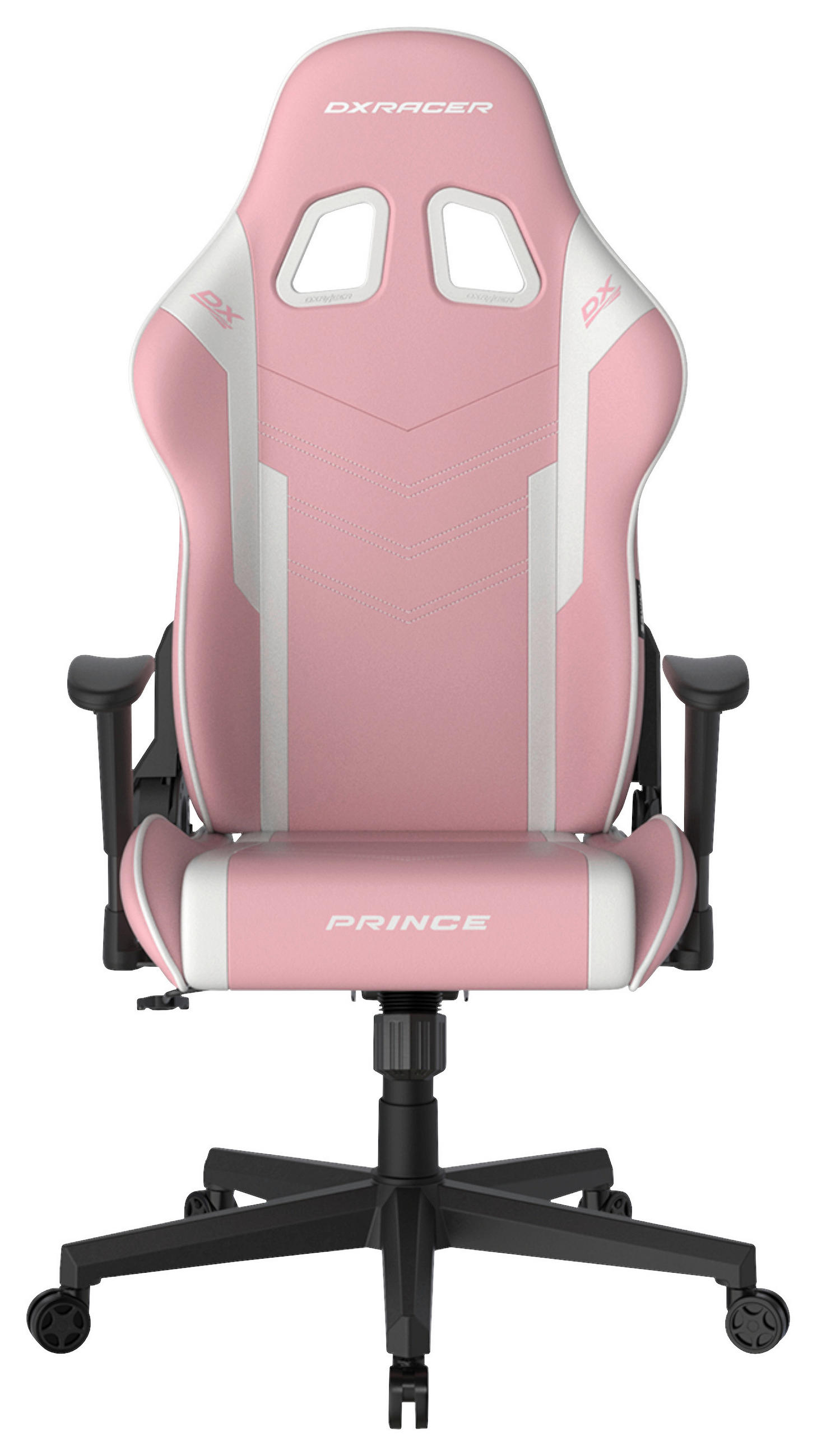 GAMINGSTUHL Weiß, Pink Kunststoff, Textil   - Pink/Schwarz, MODERN, Kunststoff/Textil (67/126/67cm) - Dxracer