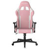 GAMINGSTUHL Weiß, Pink Kunststoff, Textil   - Pink/Schwarz, MODERN, Kunststoff/Textil (67/126/67cm) - Dxracer