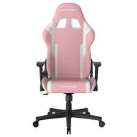 HERNÍ ŽIDLE, bílá, pink - bílá/pink, Moderní, textil/plast (67/126/67cm) - Dxracer
