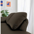 RÉCAMIERE in Echtleder Olivgrün  - Chromfarben/Olivgrün, Design, Leder/Metall (209/85-109/95-16cm) - Dieter Knoll