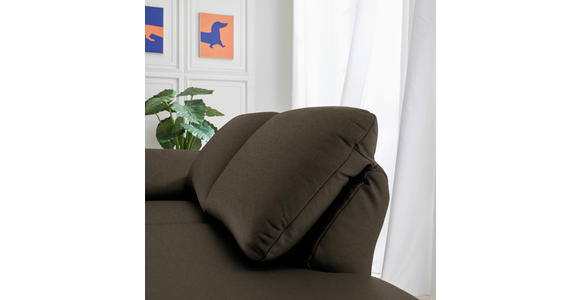 RÉCAMIERE in Echtleder Olivgrün - Chromfarben/Olivgrün, Design, Leder/Metall (209/85-109/95-16cm) - Dieter Knoll