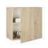 HÄNGESCHRANK - Eichefarben, Design, Holzwerkstoff (60/60/34cm) HÄNGESCHRANK - Eichefarben, Design, Holzwerkstoff (60/60/34cm)