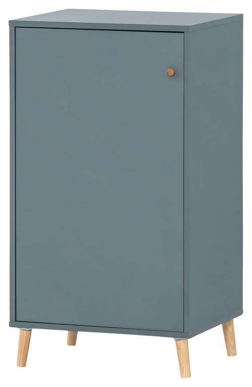 AKTENSCHRANK Blau  - Blau, MODERN, Holzwerkstoff (50,95/92,6/41cm) - MID.YOU