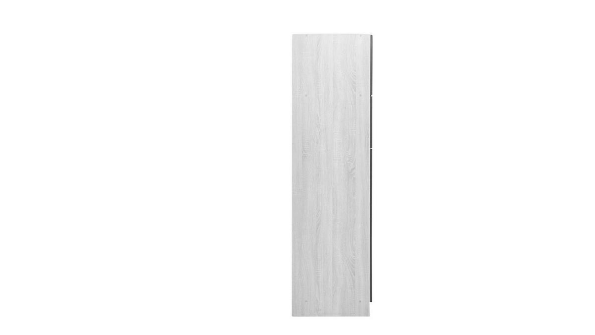 KÜCHENBLOCK 310 cm   in Grau, Eichefarben  - Eichefarben/Grau, Basics, Holzwerkstoff (310cm) - Respekta
