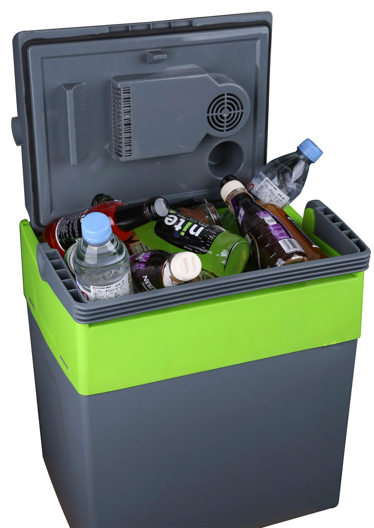 KÜHLBOX Grau 28 l  - Grau, Kunststoff (40/43,2/30cm) - Nabo