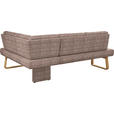 ECKBANK 280/174 cm  in Braun, Eichefarben  - Eichefarben/Braun, Design, Holz/Textil (280/174cm) - Dieter Knoll
