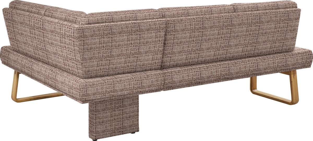 ECKBANK 280/174 cm  in Braun, Eichefarben  - Eichefarben/Braun, Design, Holz/Textil (280/174cm) - Dieter Knoll