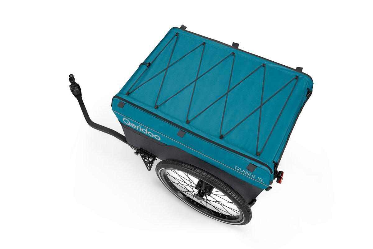 FAHRRADANHÄNGER   Qubee XL  - Petrol, Basics, Kunststoff/Metall (133/71/75cm)