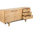 SIDEBOARD 180/85/44 cm - Eichefarben/Schwarz, KONVENTIONELL, Holz (180/85/44cm) - Carryhome SIDEBOARD 180/85/44 cm - Eichefarben/Schwarz, KONVENTIONELL, Holz (180/85/44cm) - Carryhome