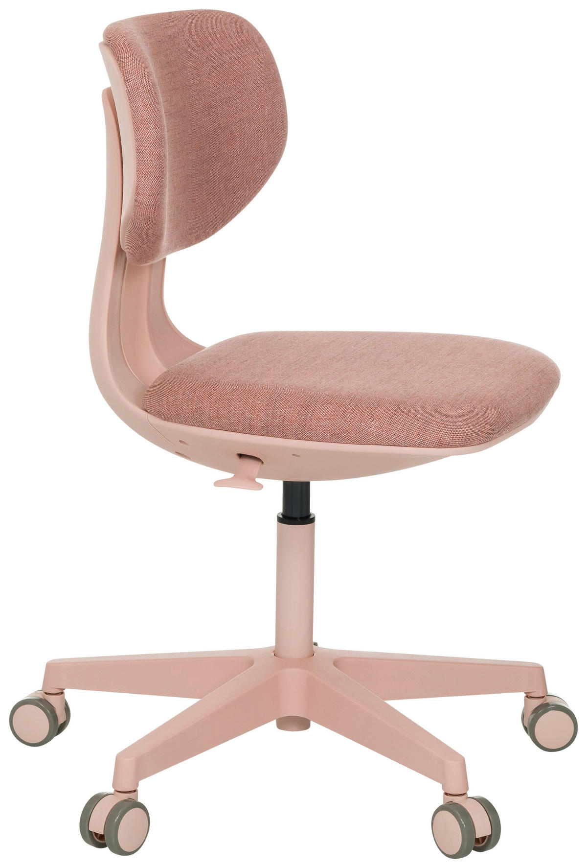 SNURRSTOL FÖR UNGDOMAR  i rosa  - rosa, Modern, textil/plast (51/72- 87/51cm) - MID.YOU