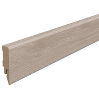 SOCKELLEISTE Eiche hellgrau Hellgrau  - Hellgrau, KONVENTIONELL, Holzwerkstoff (240/1.4/5.8cm) - Egger Holzwerkstoffe