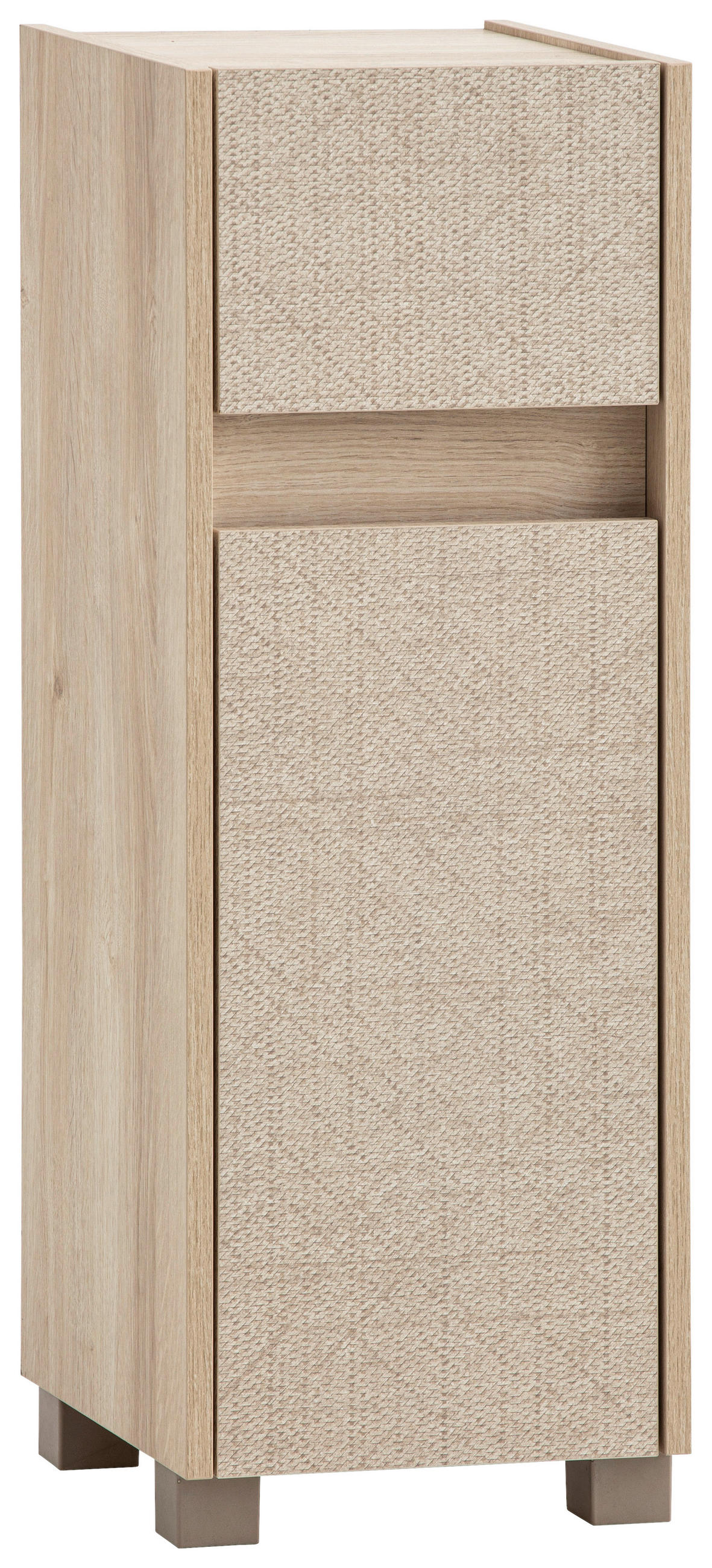 MIDISCHRANK 30,2/84,8/33 cm  - Eichefarben/Beige, MODERN, Holzwerkstoff/Kunststoff (30,2/84,8/33cm) - MID.YOU