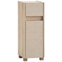 MIDISCHRANK 30,2/84,8/33 cm  - Eichefarben/Beige, MODERN, Holzwerkstoff/Kunststoff (30,2/84,8/33cm) - MID.YOU