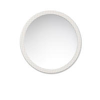 WANDSPIEGEL 72/3/72 cm  - Weiss, Modern, Glas/Textil (72/3/72cm) - Joop!