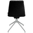 STUHL  in Aluminium Flachgewebe Metall, Textil  - Anthrazit/Alufarben, Design, Textil/Metall (46/81,5-84,5/55cm) - Johann Jakob