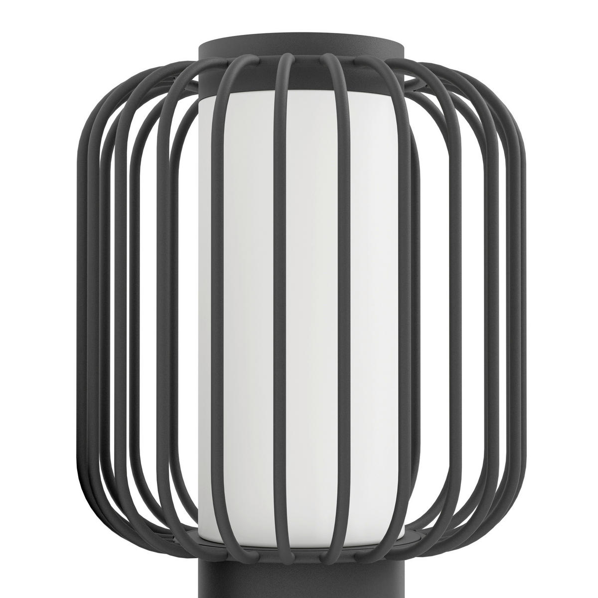 AUSSENWANDLEUCHTE - Weiss/Schwarz, Basics, Kunststoff/Metall (16,5/45cm) - Eglo