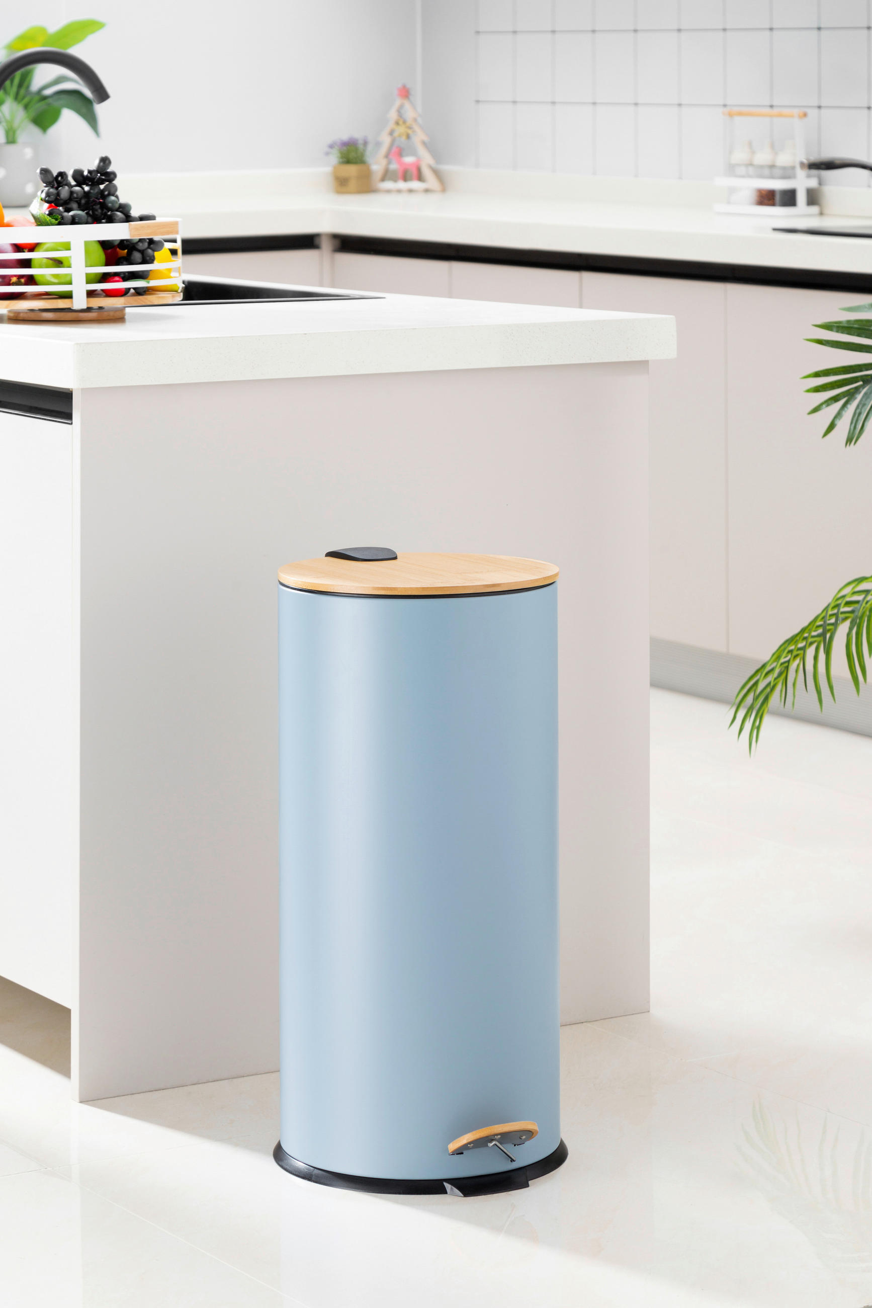 SOPHINK - ljusblå/svart, Design, metall/plast (30,5cm) - Echtwerk