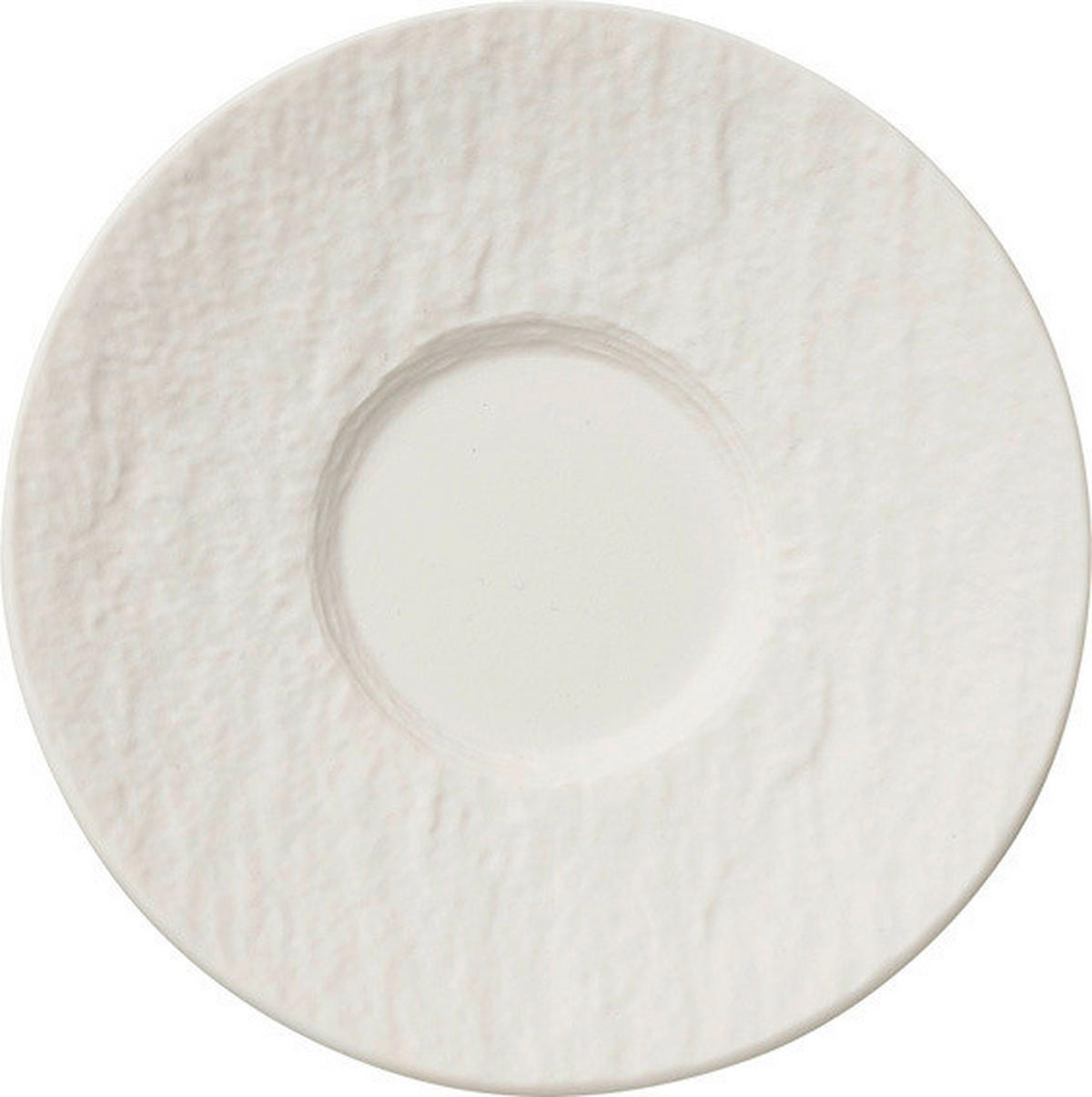 ESPRESSO-UNTERTASSE MANUFACTURE rock blanc 12,1 cm  - Weiß, Design, Keramik (12,1cm) - Villeroy & Boch