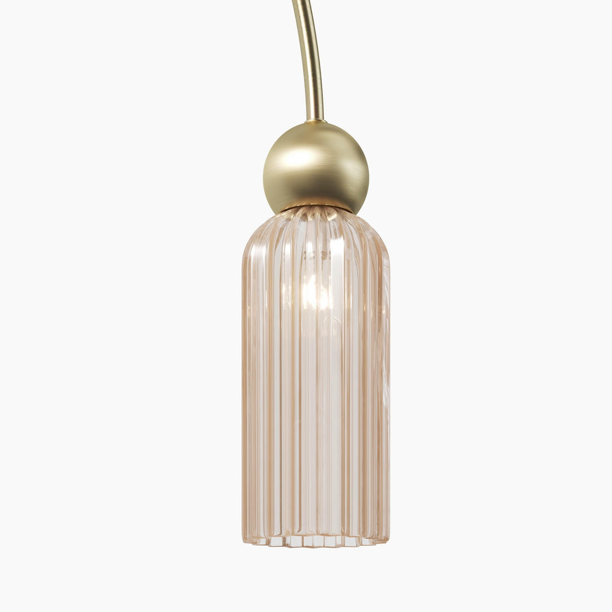 PENDELLEUCHTE Antic 110/10/60 cm   - Goldfarben, Trend, Glas/Metall (110/10/60cm) - MAYTONI