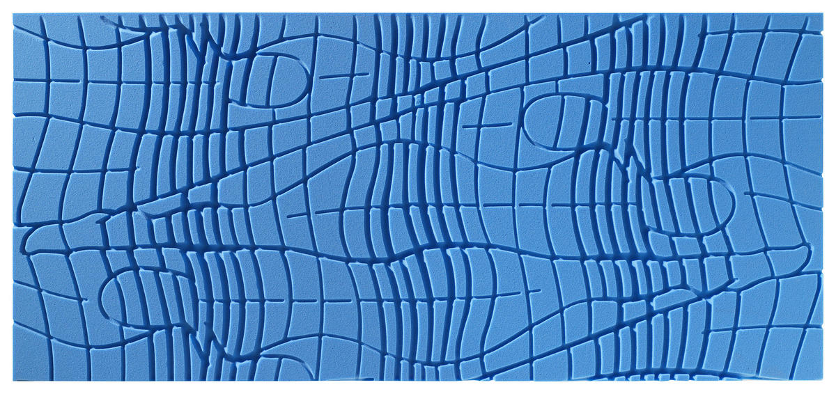 KALTSCHAUMMATRATZE 90/200 cm Höhe ca. 18 cm 7 -Zonen - Weiß, Basics, Textil (90/200cm) - Dieter Knoll