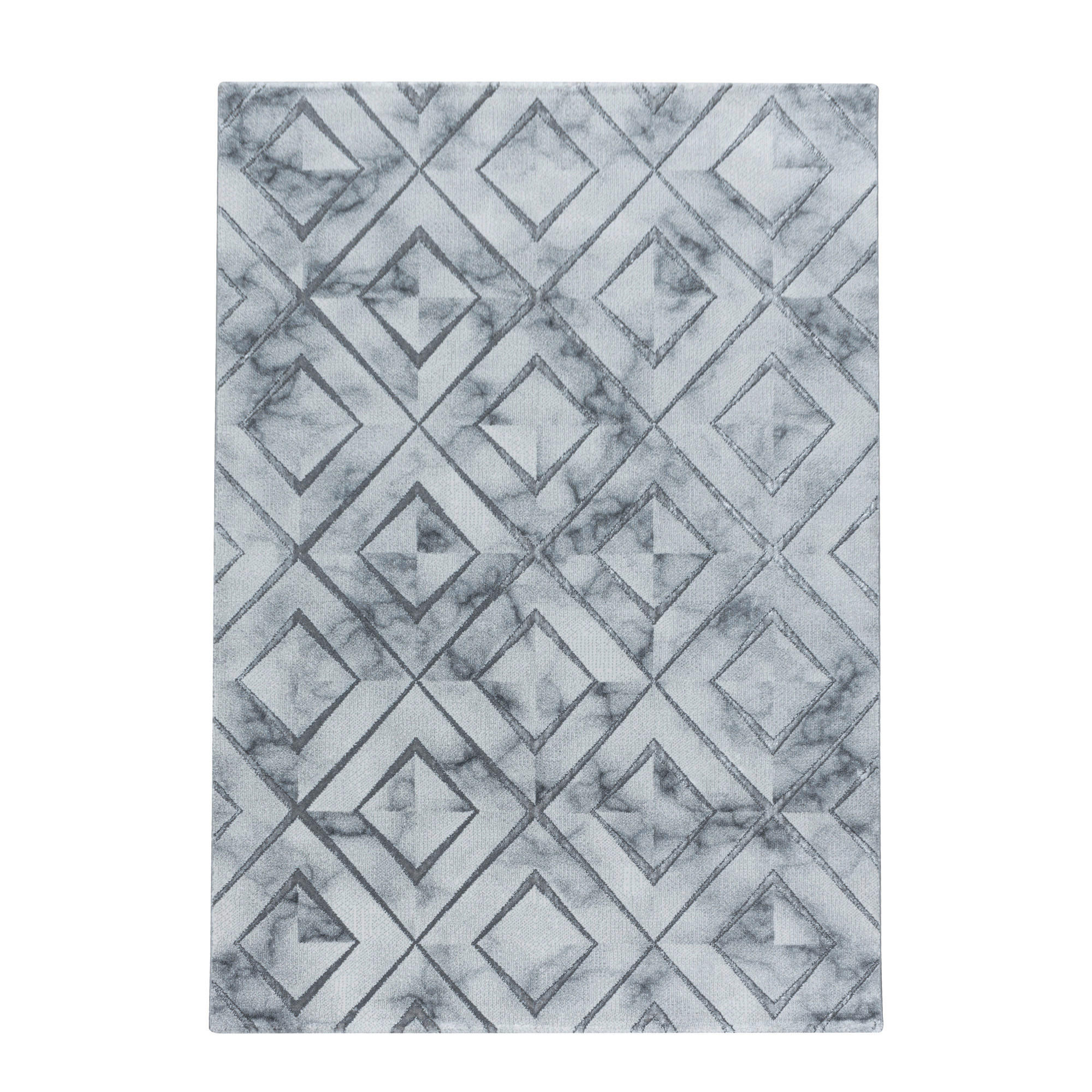 TKANI TEPIH 140/200 cm   srebrne boje  Naxos 3811 silber  - srebrne boje, Design, tekstil (140/200cm)