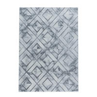 TKANI TEPIH 140/200 cm   srebrne boje  Naxos 3811 silber  - srebrne boje, Design, tekstil (140/200cm)