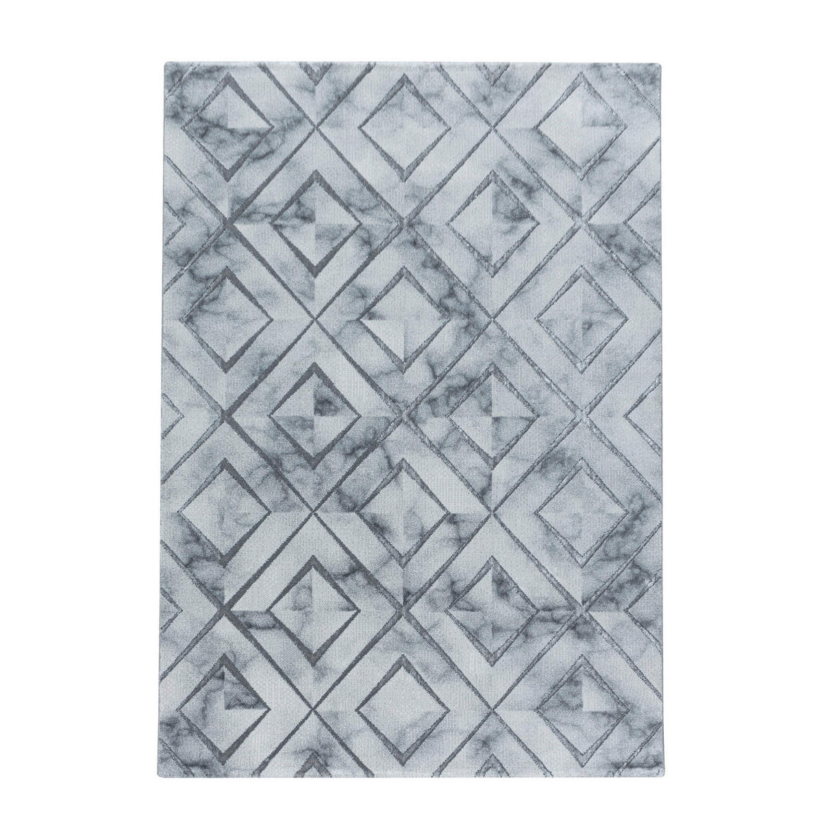 TKANI TEPIH 140/200 cm   srebrne boje  Naxos 3811 silber  - srebrne boje, Design, tekstil (140/200cm)