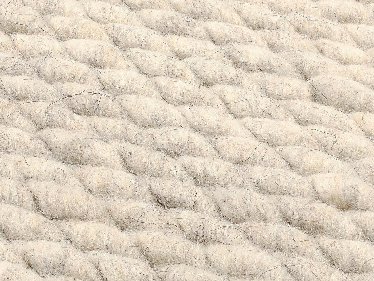HANDWEBTEPPICH 240/340 cm Hellgrau  - Hellgrau, Basics, Textil (240/340cm) - Linea Natura