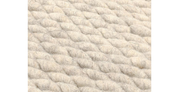 HANDWEBTEPPICH 80/150 cm Hellgrau  - Hellgrau, Basics, Textil (80/150cm) - Linea Natura