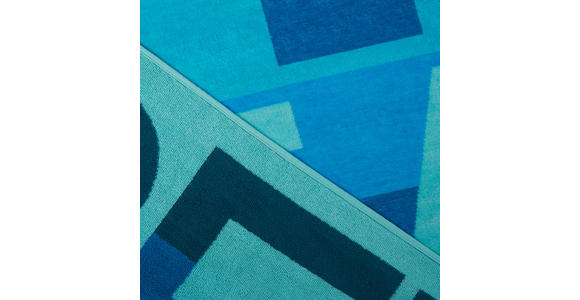 STRANDTUCH 90/180 cm Blau  - Blau, KONVENTIONELL, Textil (90/180cm) - Esposa