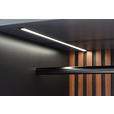 GARDEROBE 6-teilig  in 250/233/59 cm  - Anthrazit/Nussbaumfarben, Design, Holz/Holzwerkstoff (250/233/59cm) - Moderano