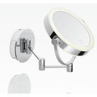 SCHMINKSPIEGEL Silberfarben  - Silberfarben, Basics, Glas/Kunststoff (26/12/30cm) - Joop!