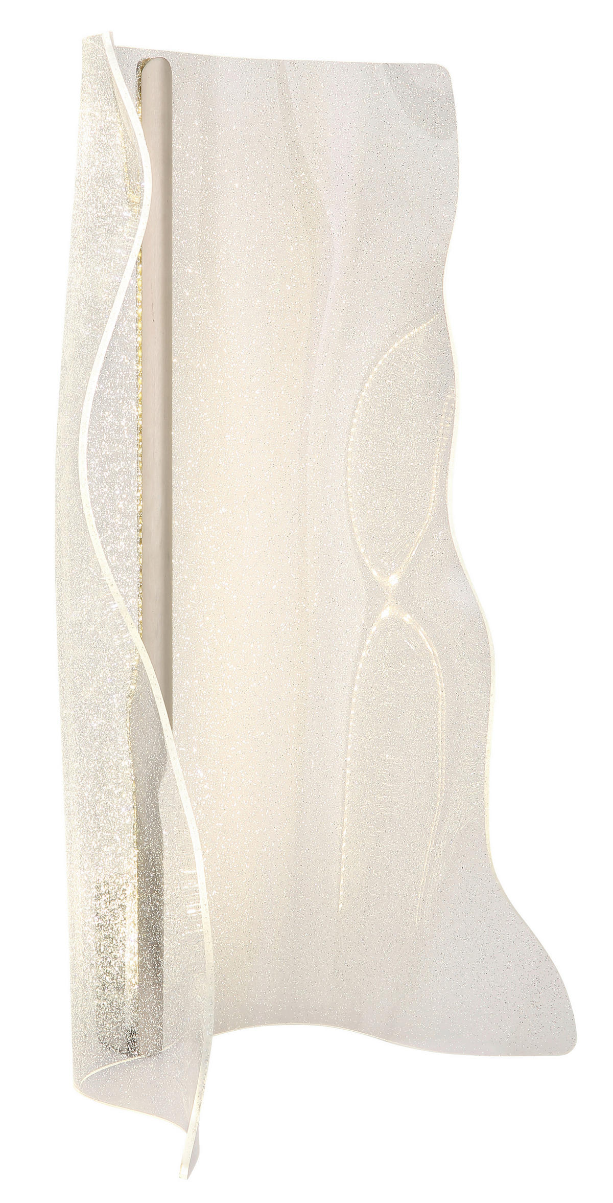 LED-TISCHLEUCHTE 25/33,5/60 cm   - Klar, Design, Kunststoff/Metall (25/33,5/60cm) - Globo