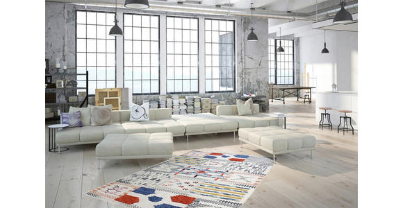 FLACHWEBETEPPICH 120/170 cm Multicolor, Beige  - Beige/Multicolor, Design, Textil (120/170cm) - Novel