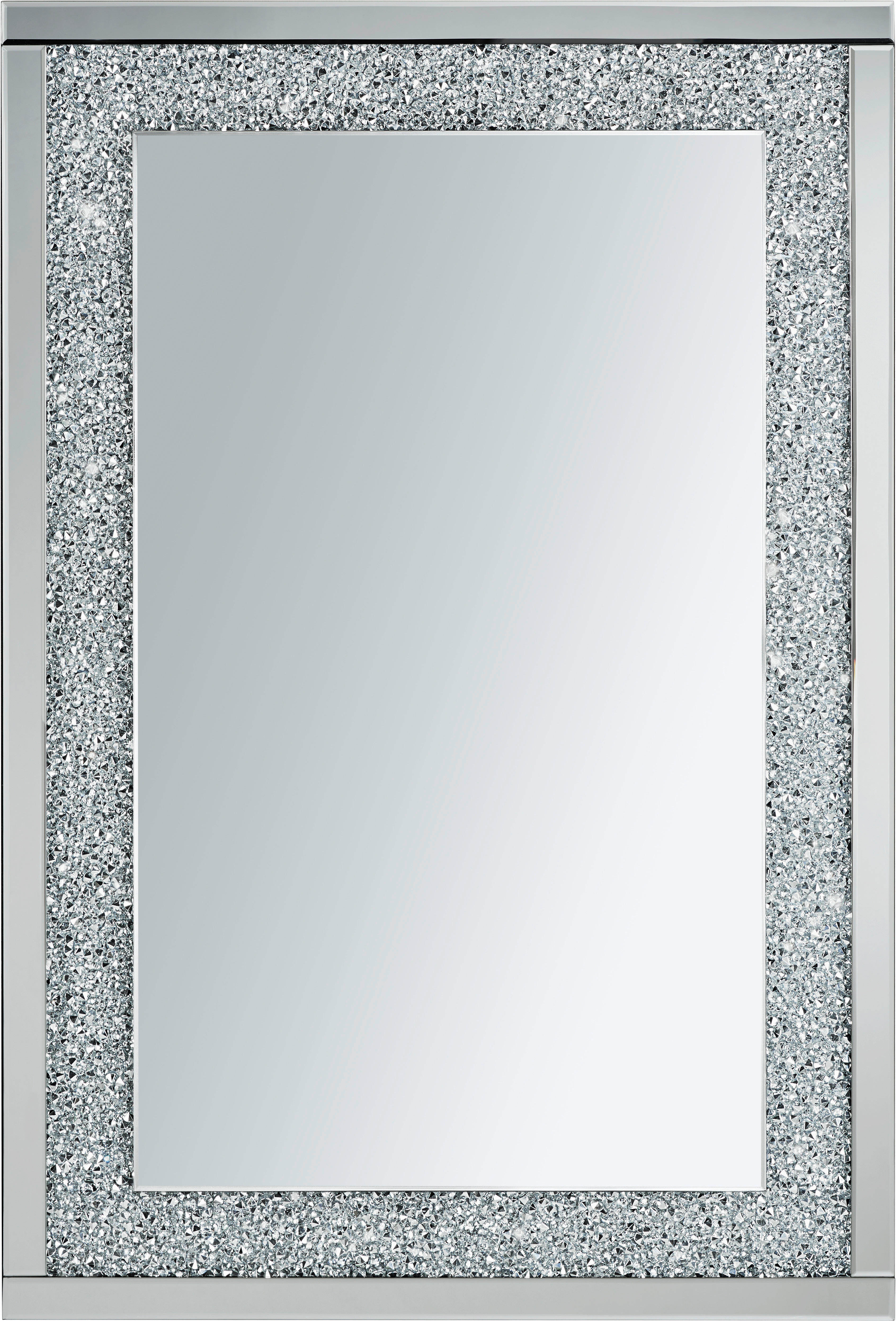 VÄGGSPEGEL 80/120/4 cm    - silver, Design, trä/glas (80/120/4cm)