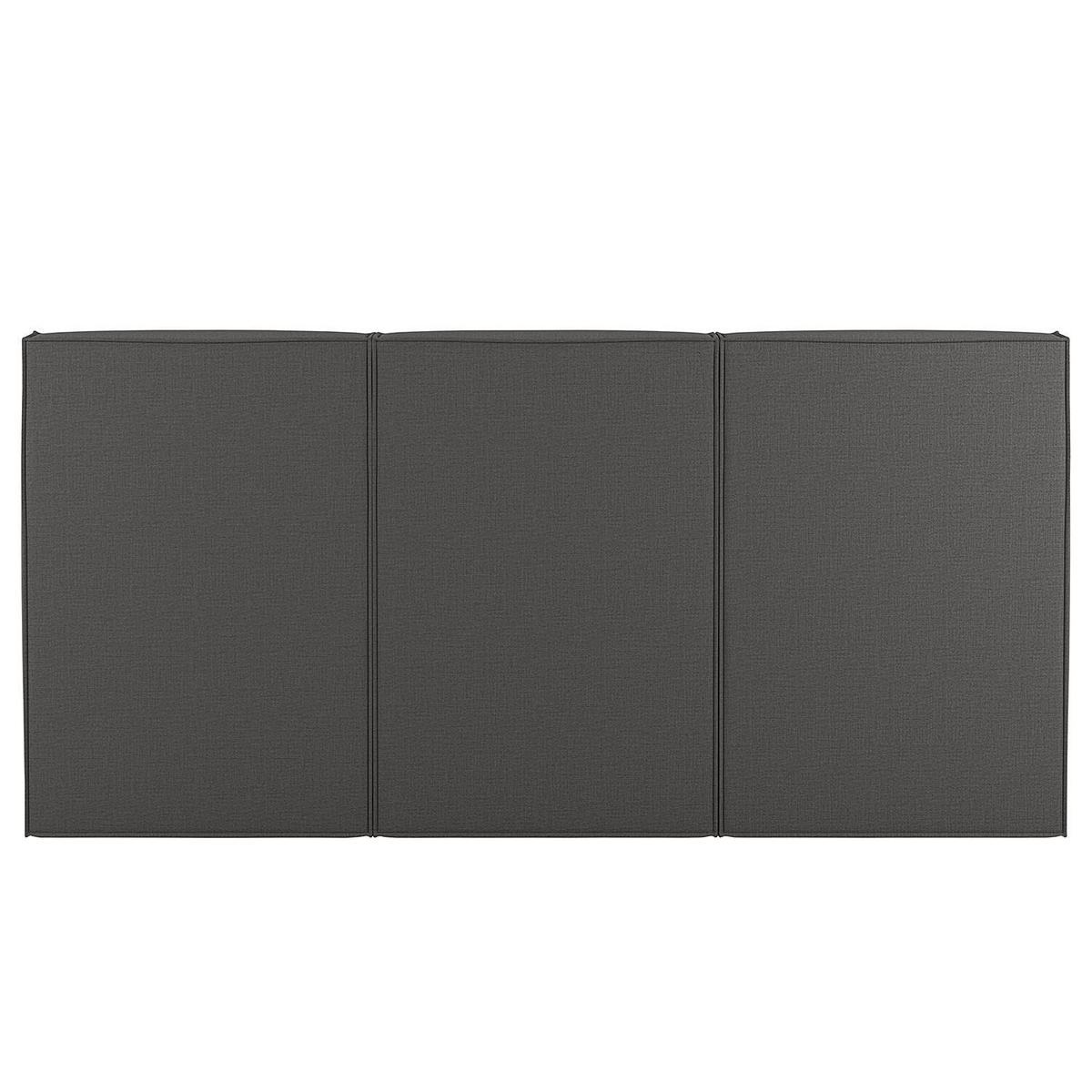 BOXSPRINGBETT 270/200 cm  in Anthrazit  - Anthrazit, Design, Textil (270/200cm) - home24